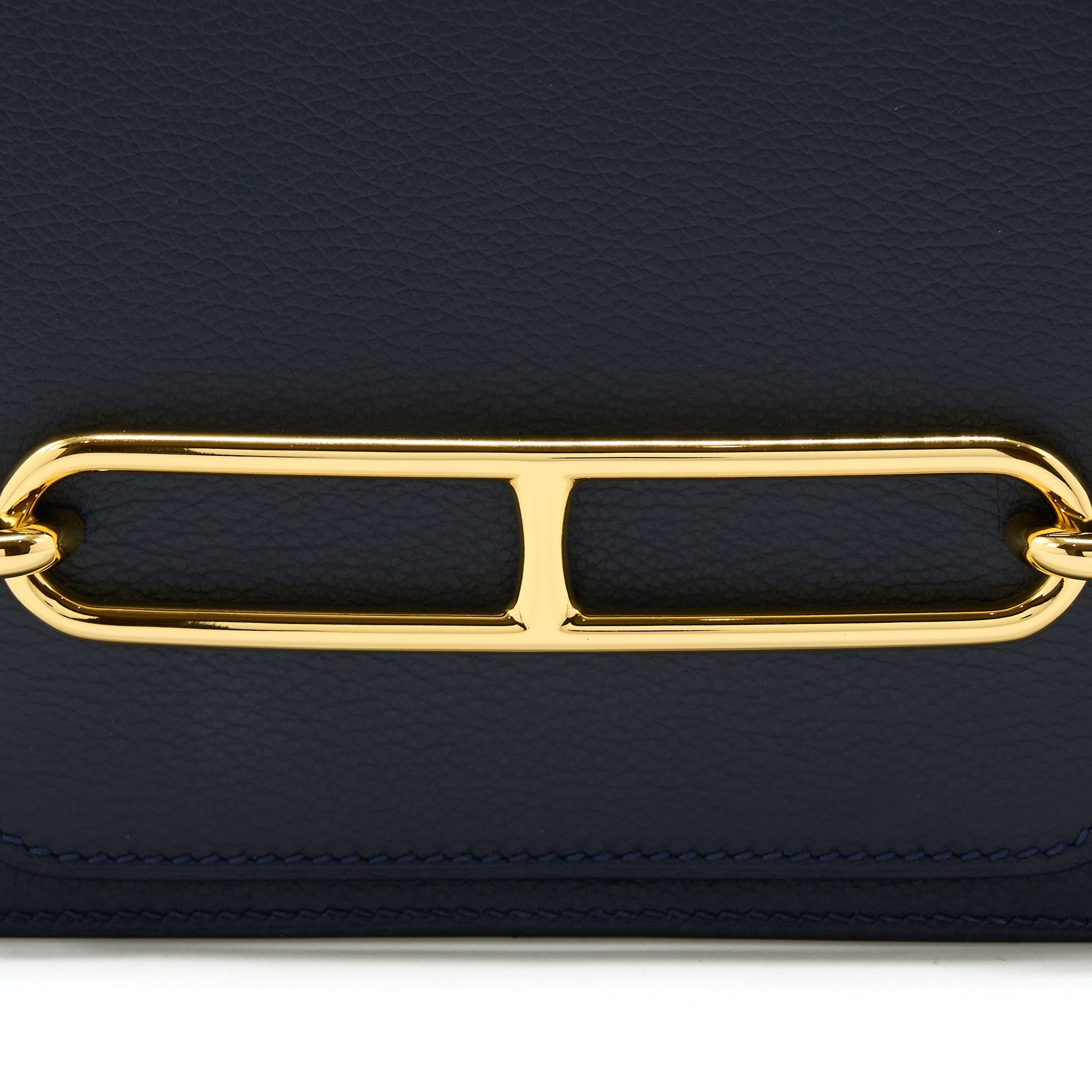 HERMES MINI ROULIS EVERCOLOUR BLUE NUIT GHW