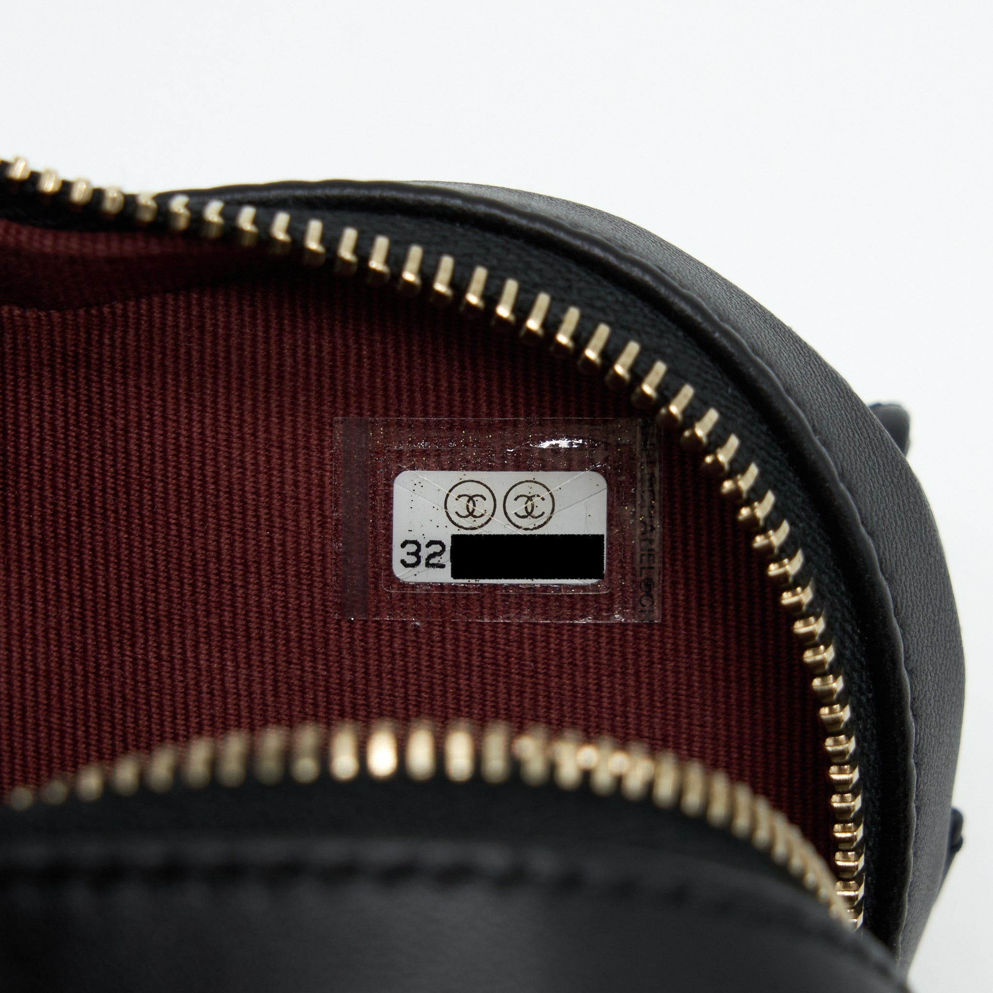 CHANEL 22S HEART BELT BAG LAMBSKIN BLACK LGHW