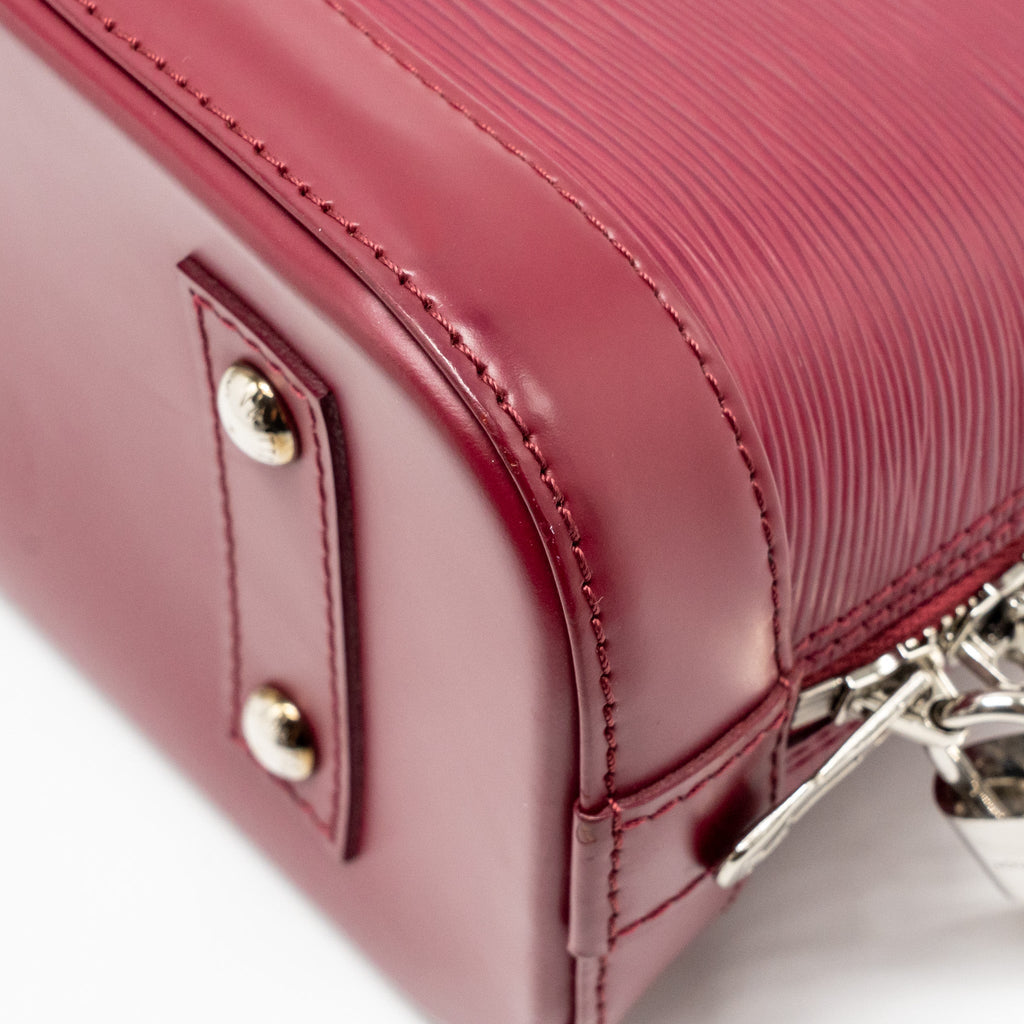 LOUIS VUITTON ALMA BB EPI RASPBERRY SHW
