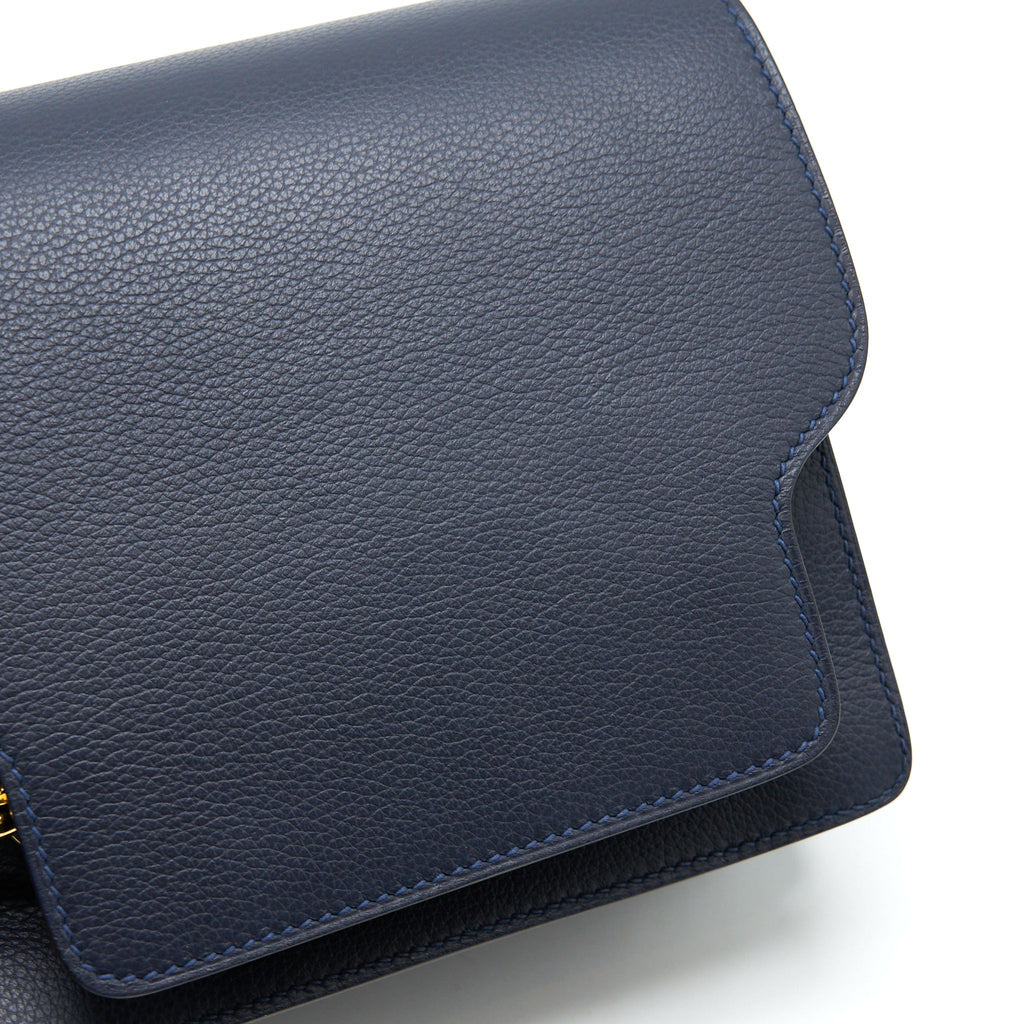 HERMES MINI ROULIS EVERCOLOUR BLUE NUIT GHW