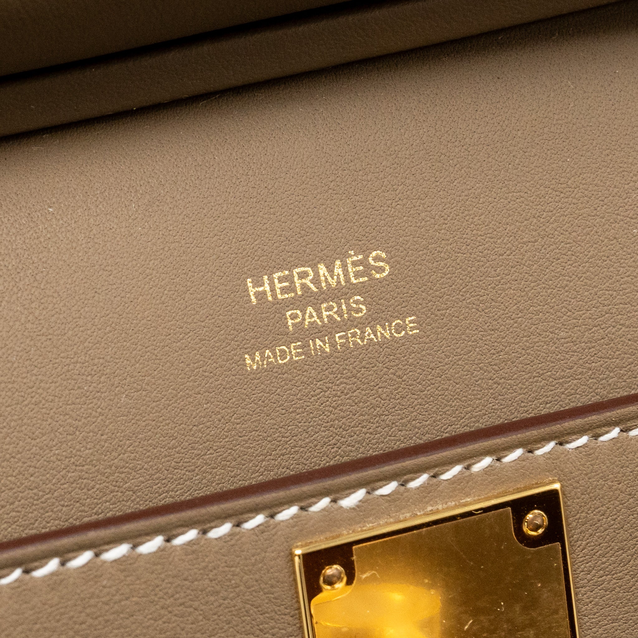 HERMES MINI JYPSIERE SWIFT ETOUPE GHW