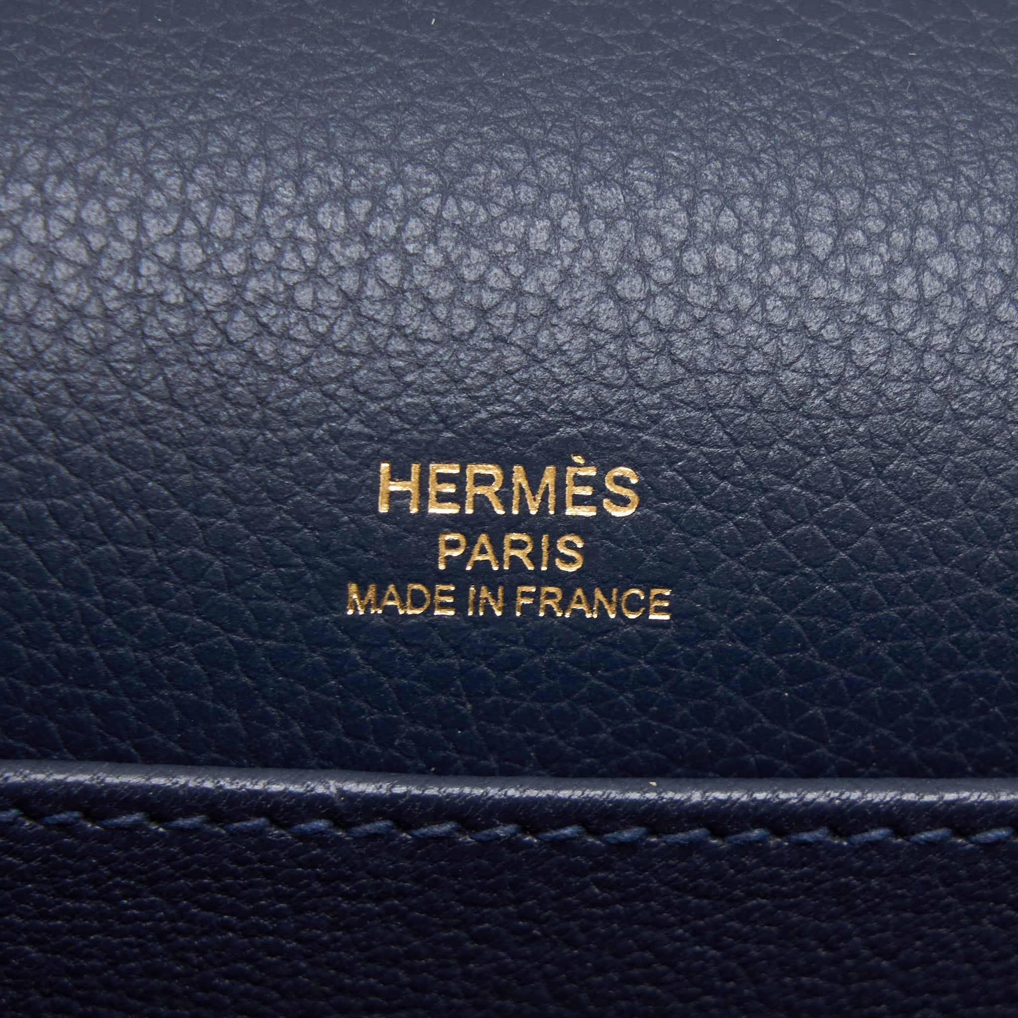 HERMES MINI ROULIS EVERCOLOUR BLUE NUIT GHW