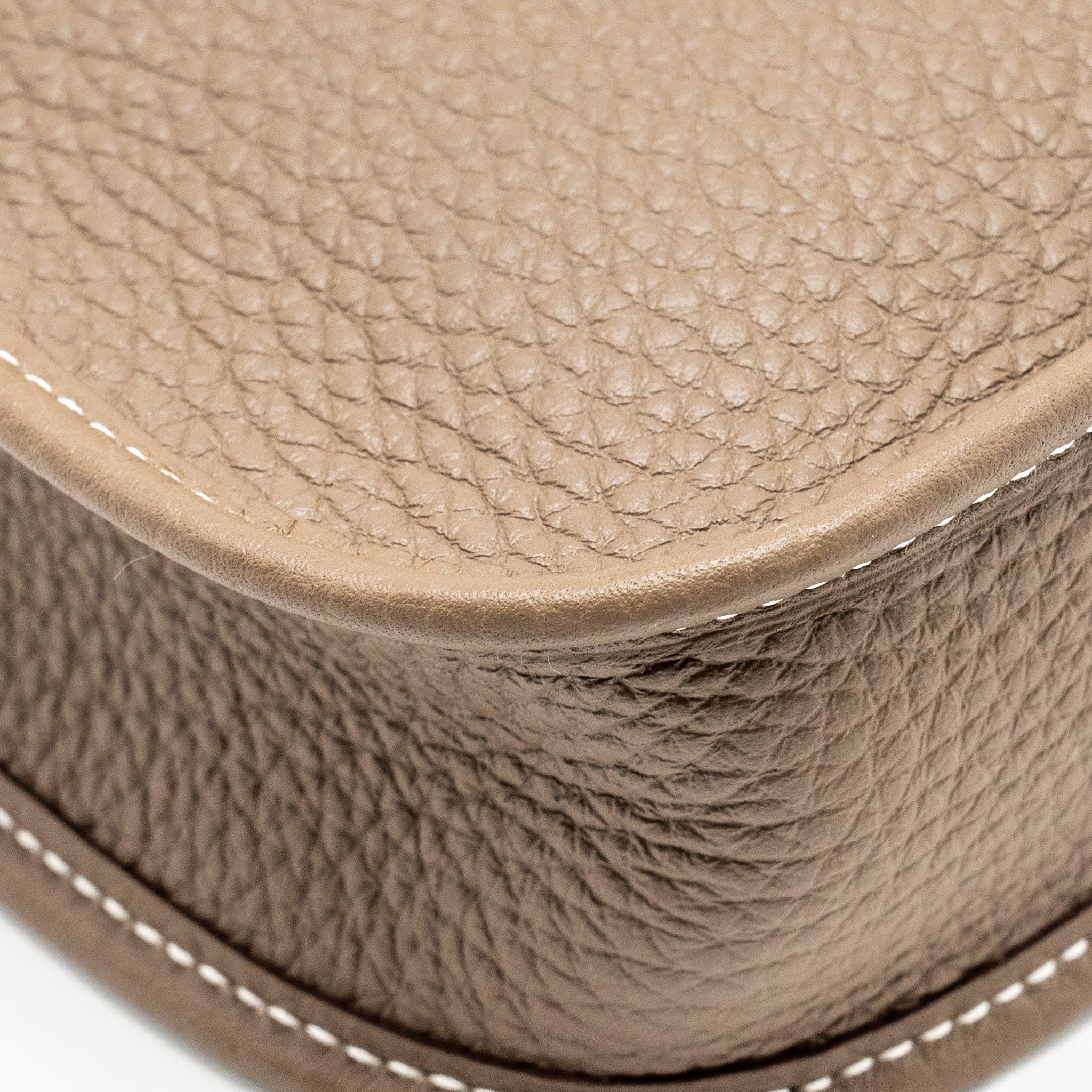 HERMES MINI EVELYNE CLEMENCE ETOUPE / BLUE INDIGO GHW