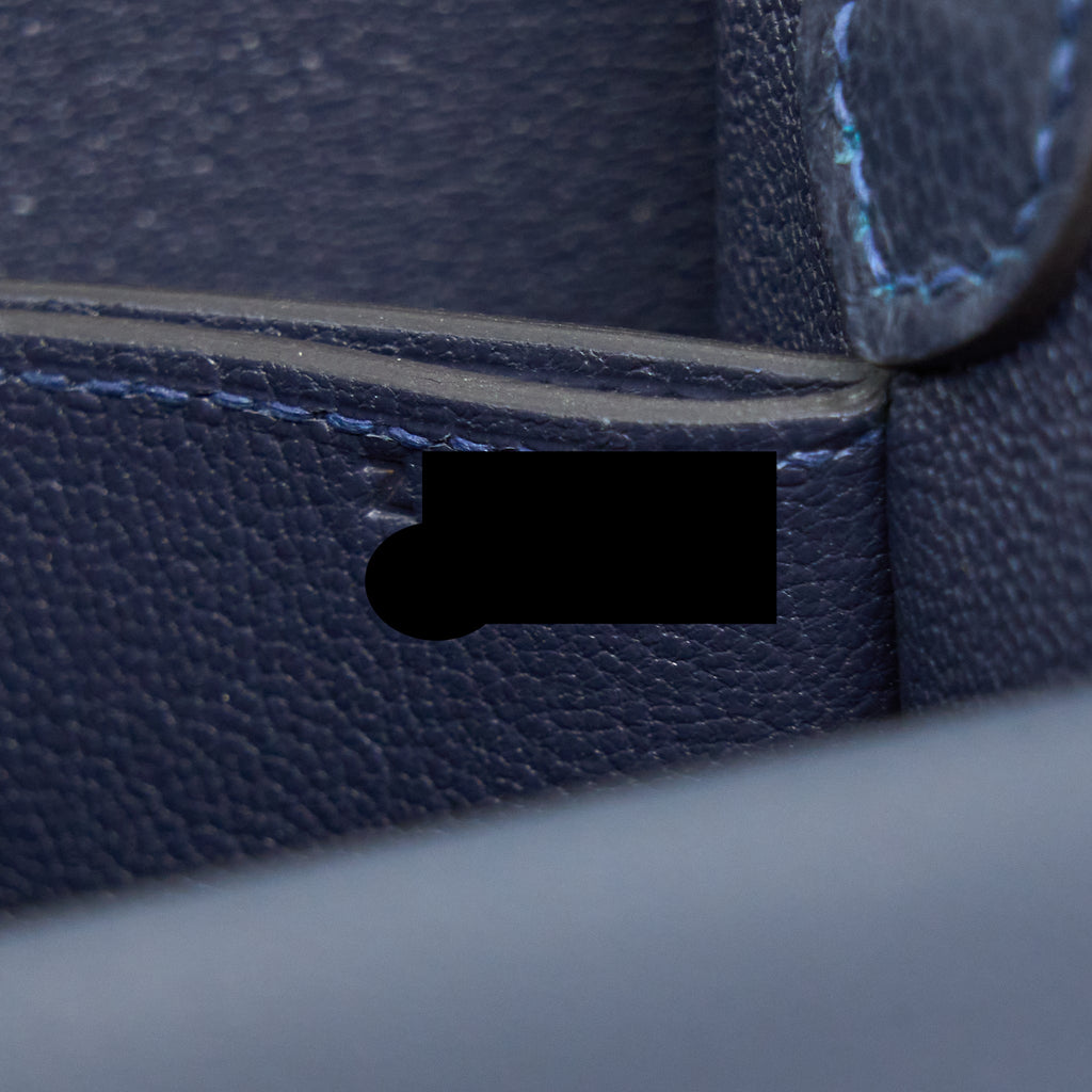 HERMES MINI ROULIS EVERCOLOUR BLUE NUIT GHW
