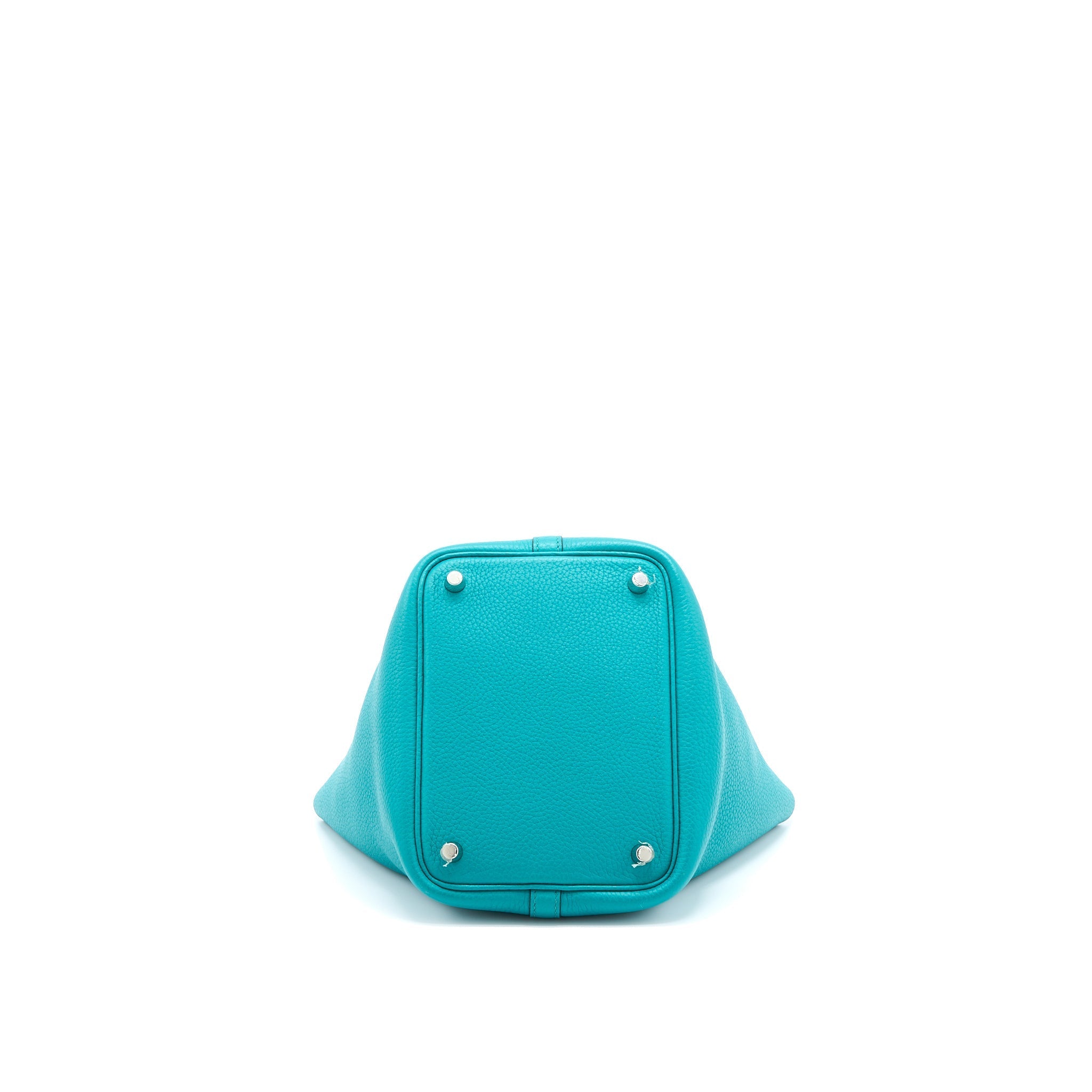 HERMES PICOTIN 18 LOCK BAG CLEMENCE MALACHITE SHW