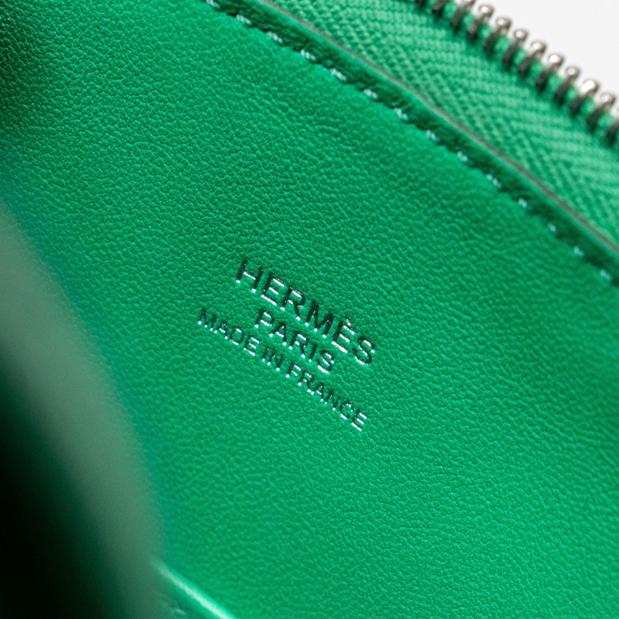 HERMES MINI BOLIDE CHÈVRE MYSORE 6W MENTHE SHW