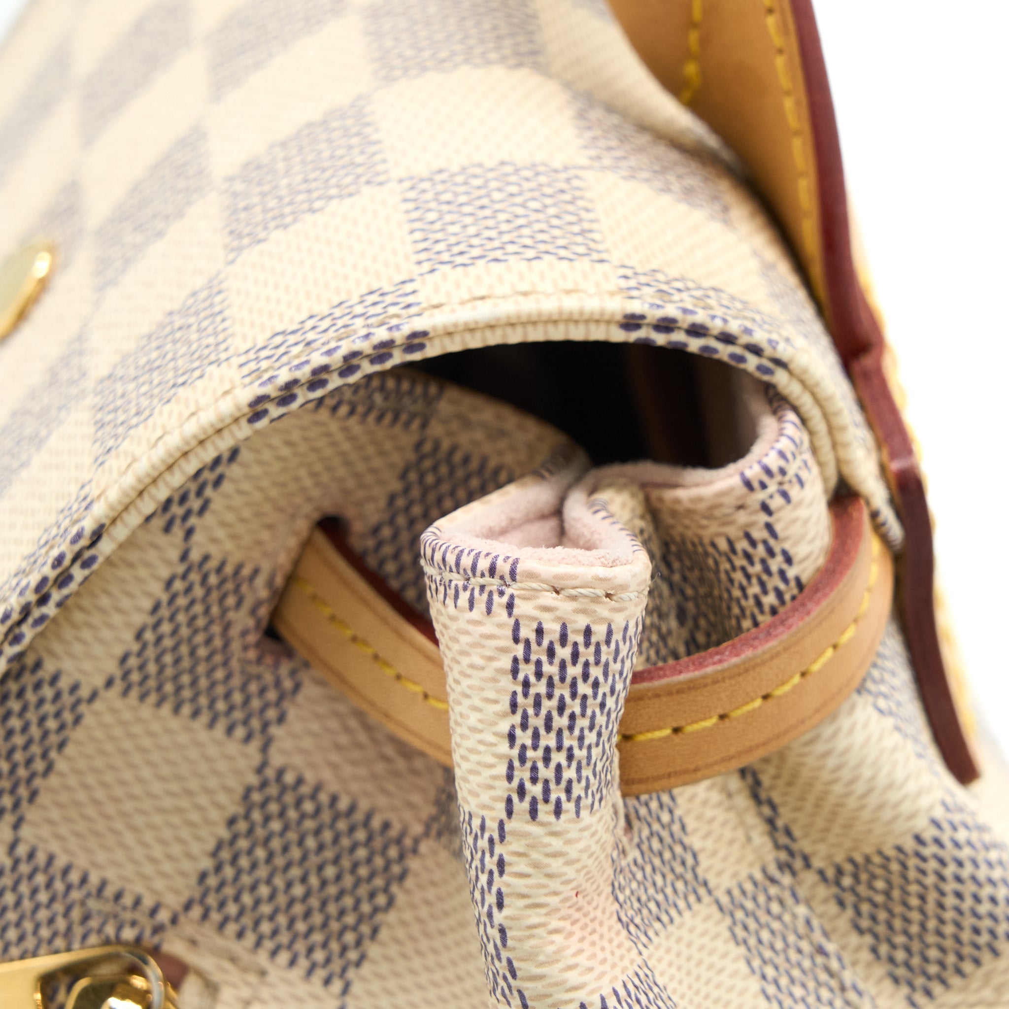 LOUIS VUITTON SPERONE BB BACKPACK DAMIER AZUR GHW