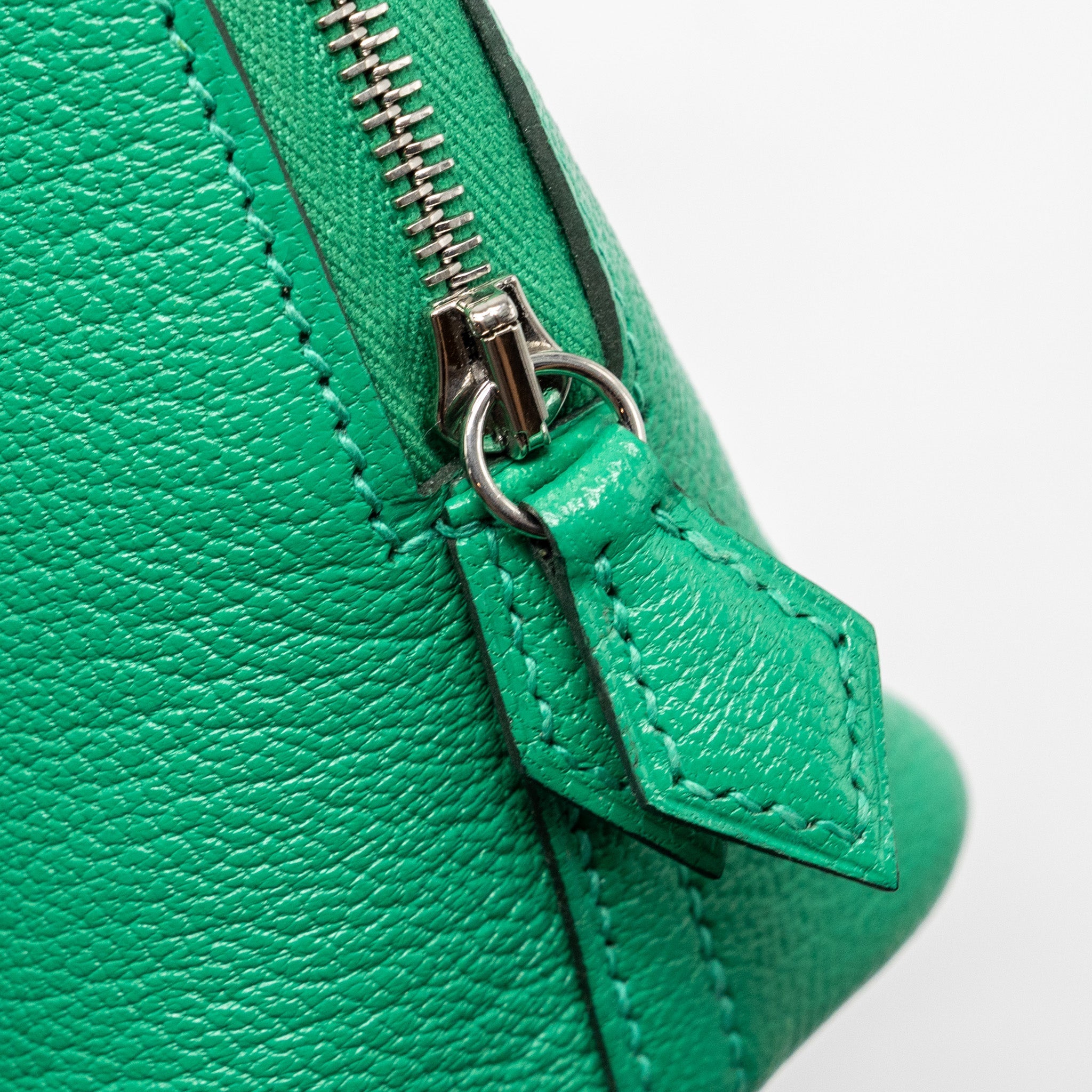 HERMES MINI BOLIDE CHÈVRE MYSORE 6W MENTHE SHW