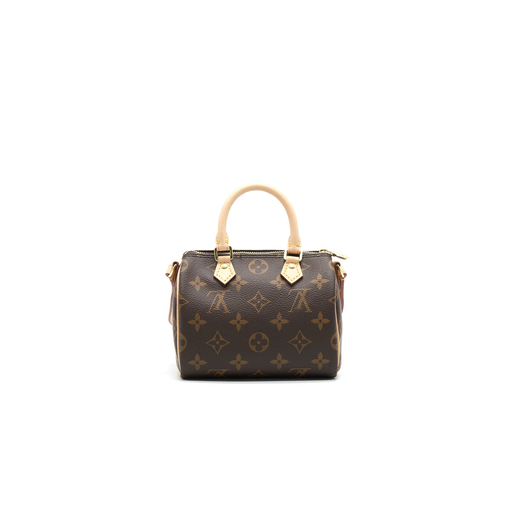 LOUIS VUITTON NANO SPEEDY MONOGRAM CANVAS