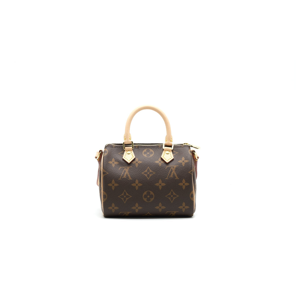 LOUIS VUITTON NANO SPEEDY MONOGRAM CANVAS