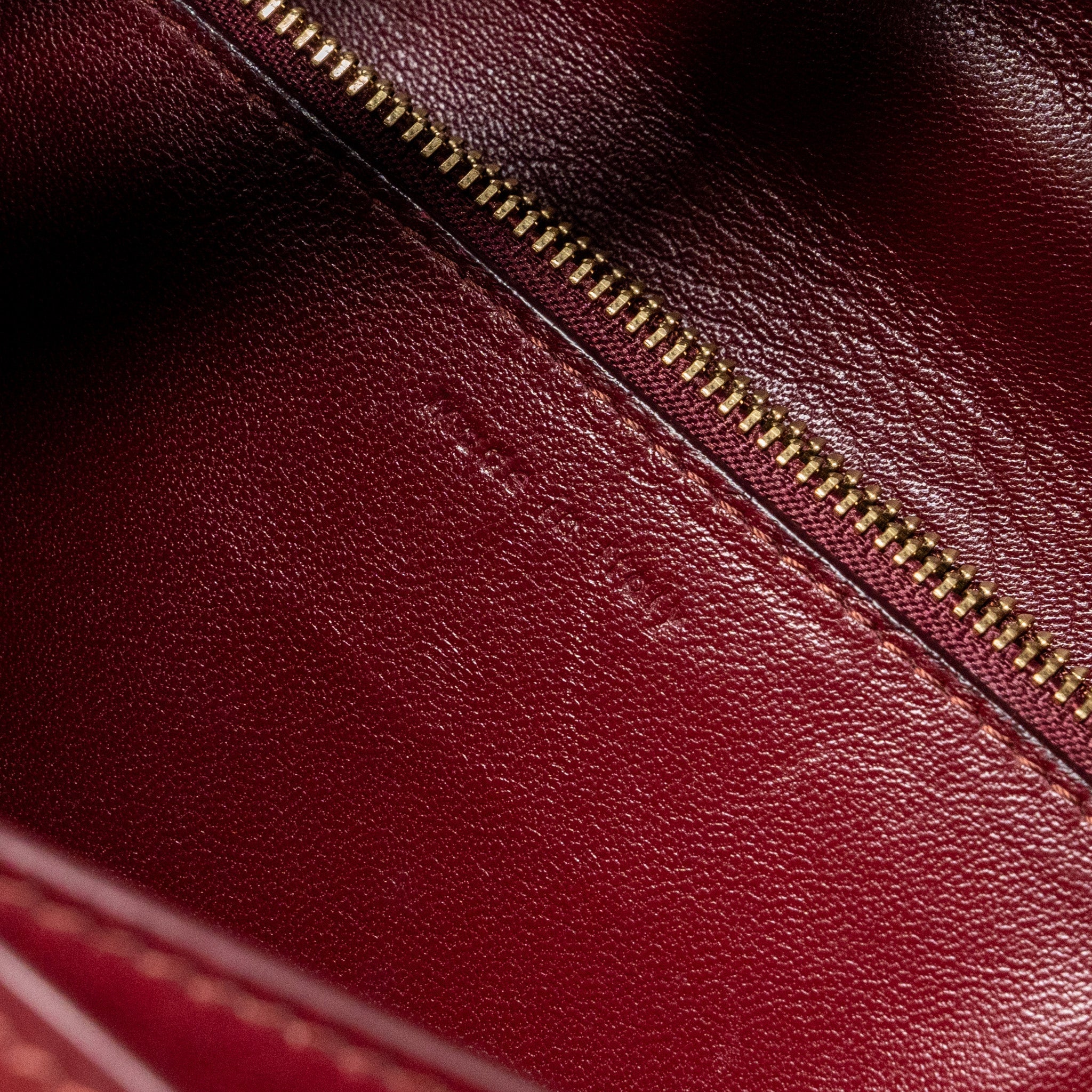 CELINE MEDIUM CLASSIC BOX BAG CALFSKIN DARK RED GHW