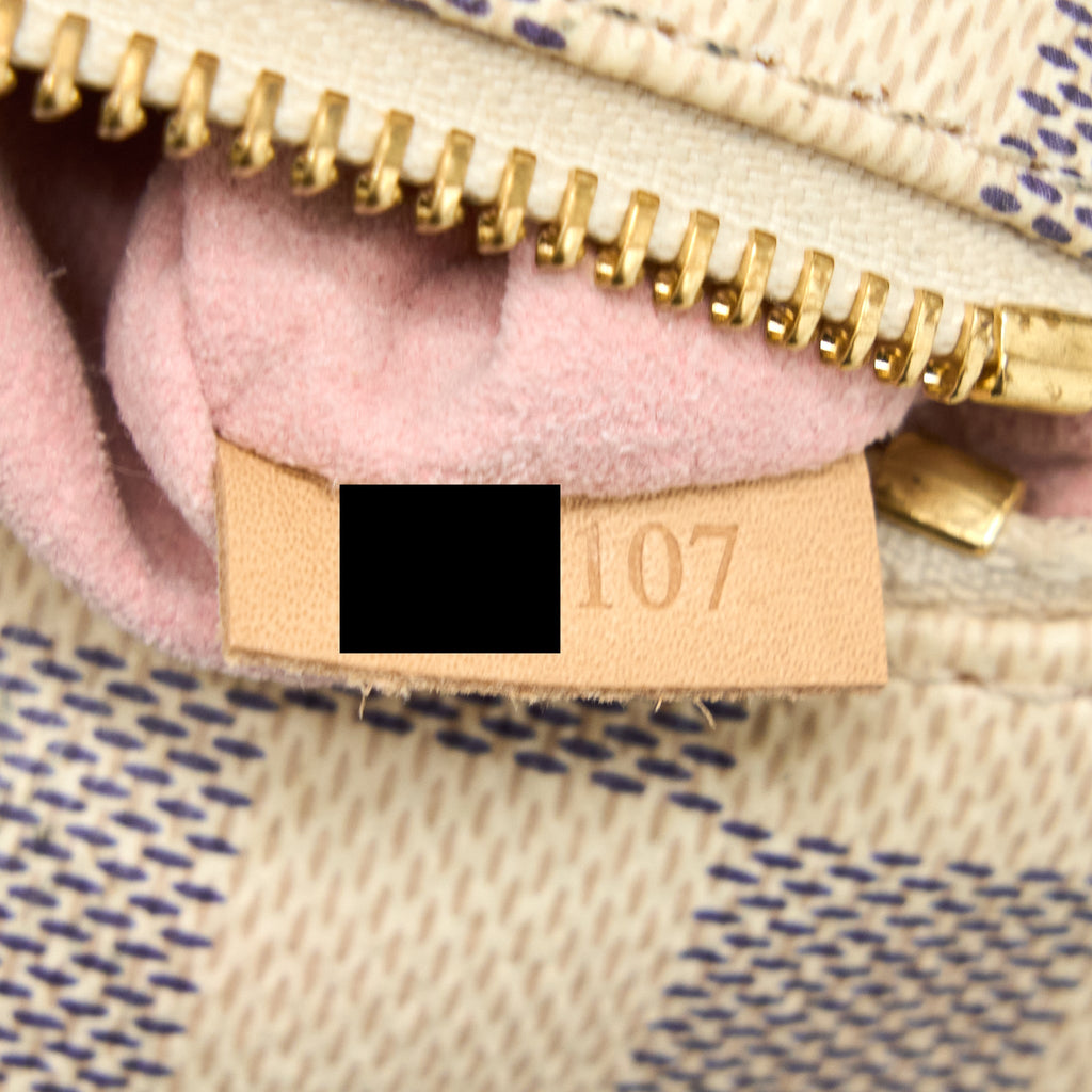 LOUIS VUITTON SPERONE BB BACKPACK DAMIER AZUR GHW