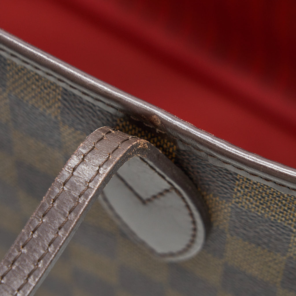 LOUIS VUITTON NEVERFULL MM DAMIER EBENE