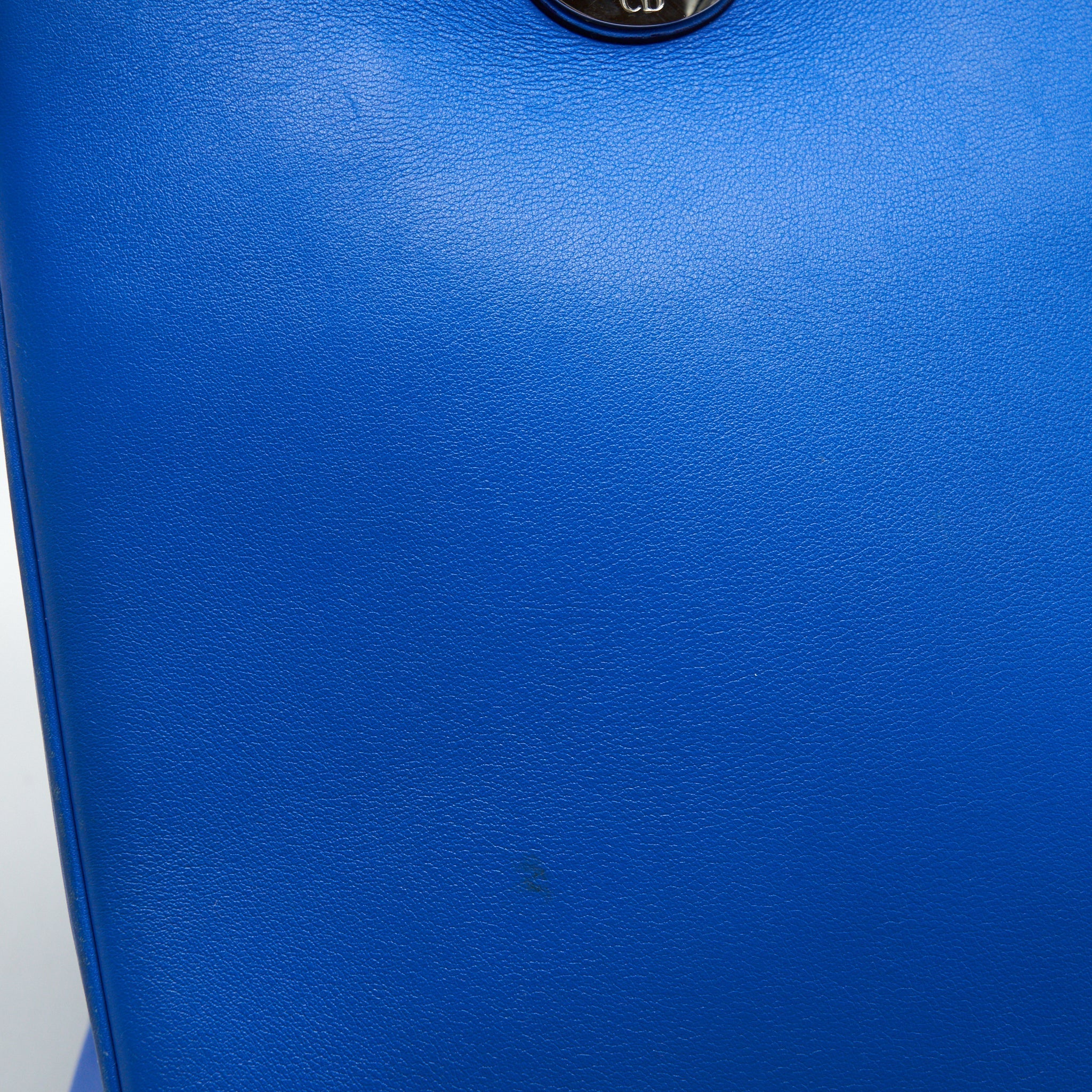 DIOR DIORISSIMO TOTE BAG BLUE SHW