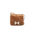 HERMES MINI CONSTANCE EPSOM 37 GOLD WITH SHW