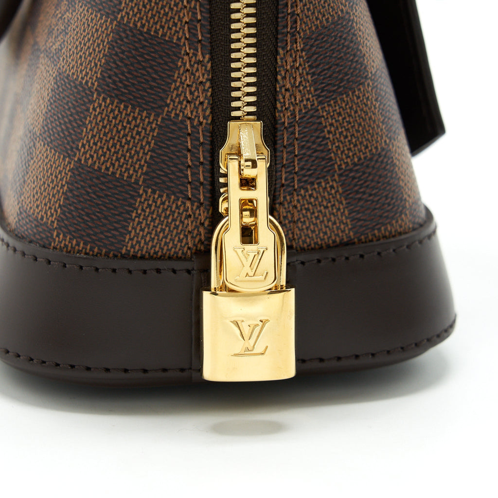 LOUIS VUITTON ALMA BB DAMIER EBENE CANVAS