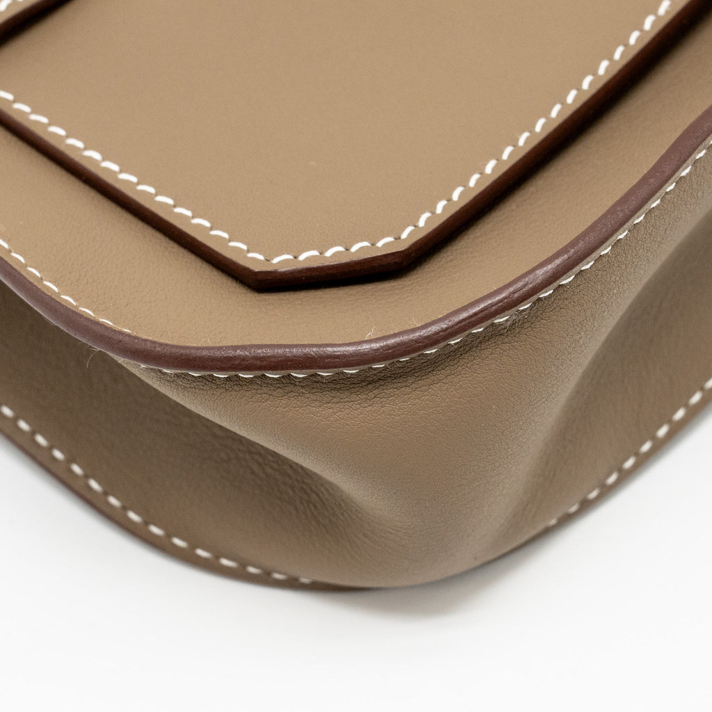 HERMES MINI JYPSIERE SWIFT ETOUPE GHW