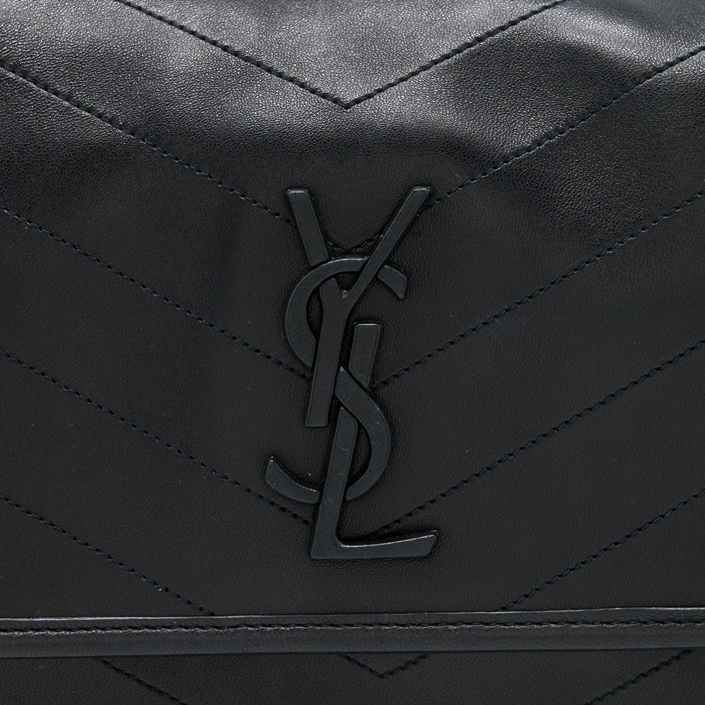 SAINT LAURENT MEDIUM NIKI BAG LAMBSKIN BLACK GHW