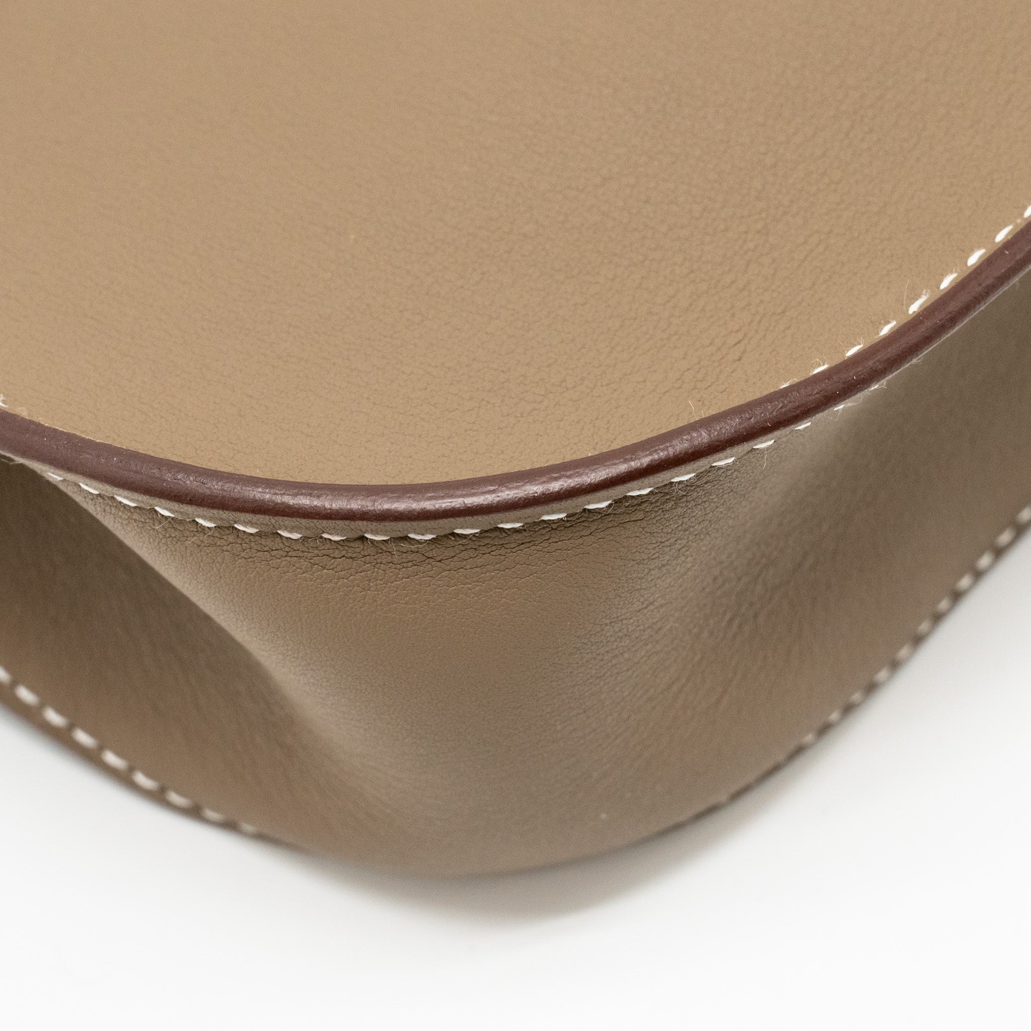 HERMES MINI JYPSIERE SWIFT ETOUPE GHW