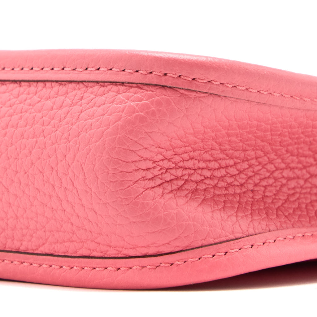 HERMES MINI EVELYNE CLEMENCE ROSE AZALEE SHW