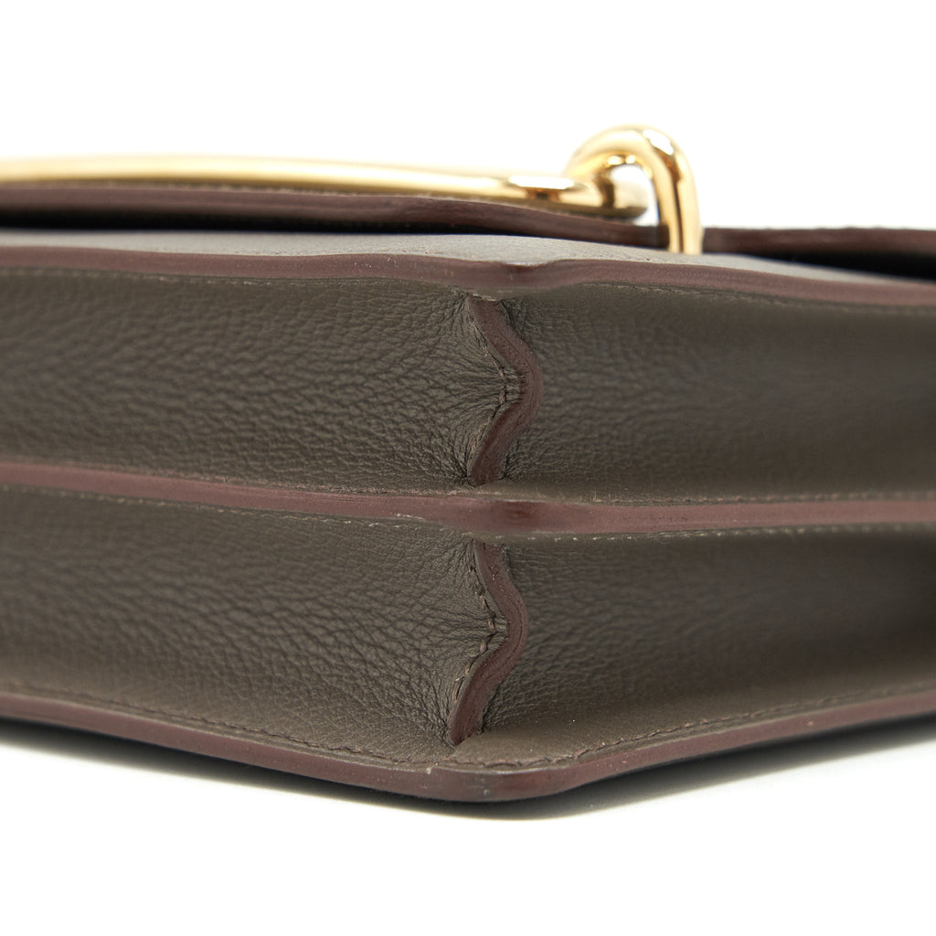HERMES MINI ROULIS EVERCOLOR GRIS ETAIN GHW
