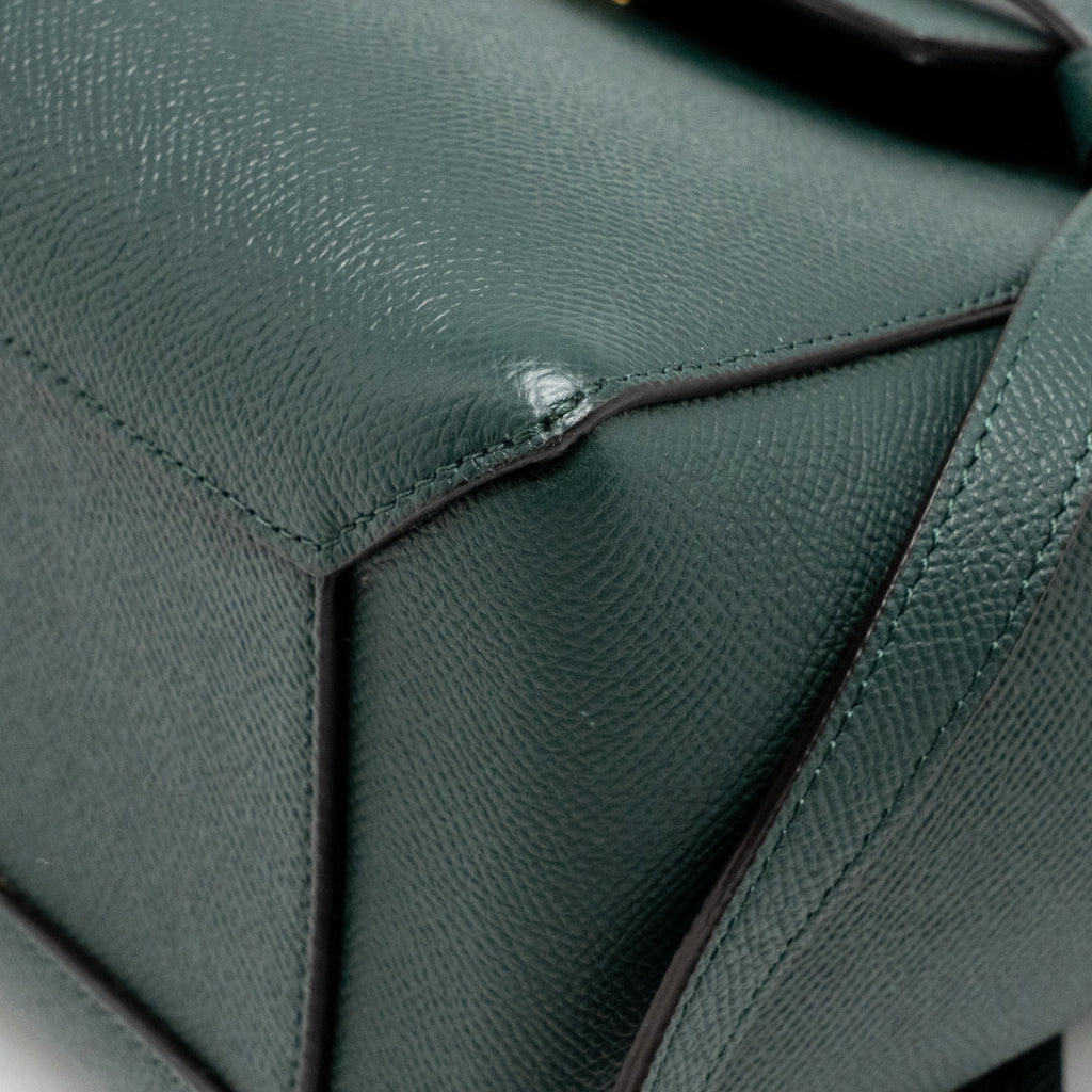 CELINE MICRO BELT BAG CALFSKIN GREEN GHW