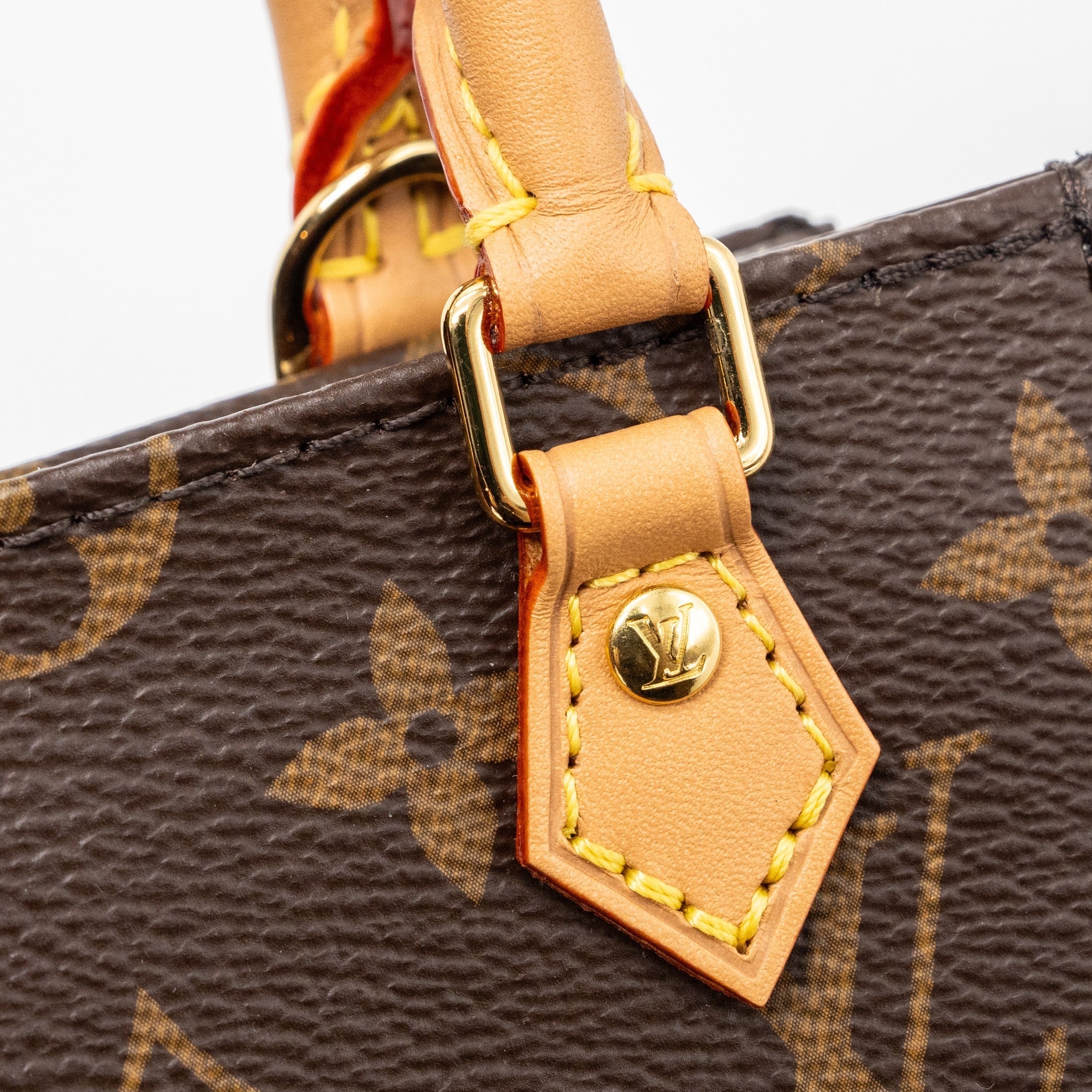 LOUIS VUITTON PETIT SAC PLAT MONOGRAM CANVAS GHW