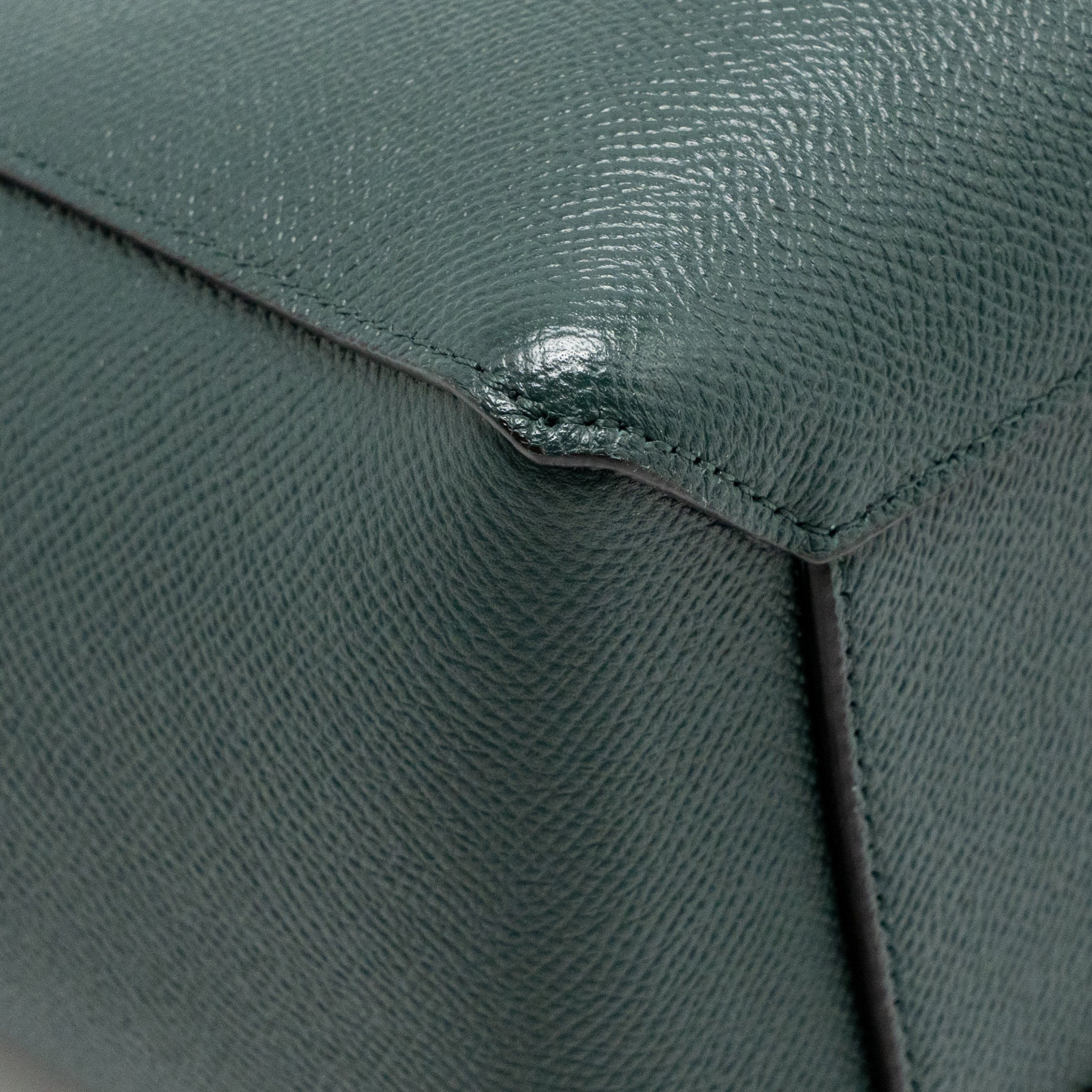 CELINE MICRO BELT BAG CALFSKIN GREEN GHW