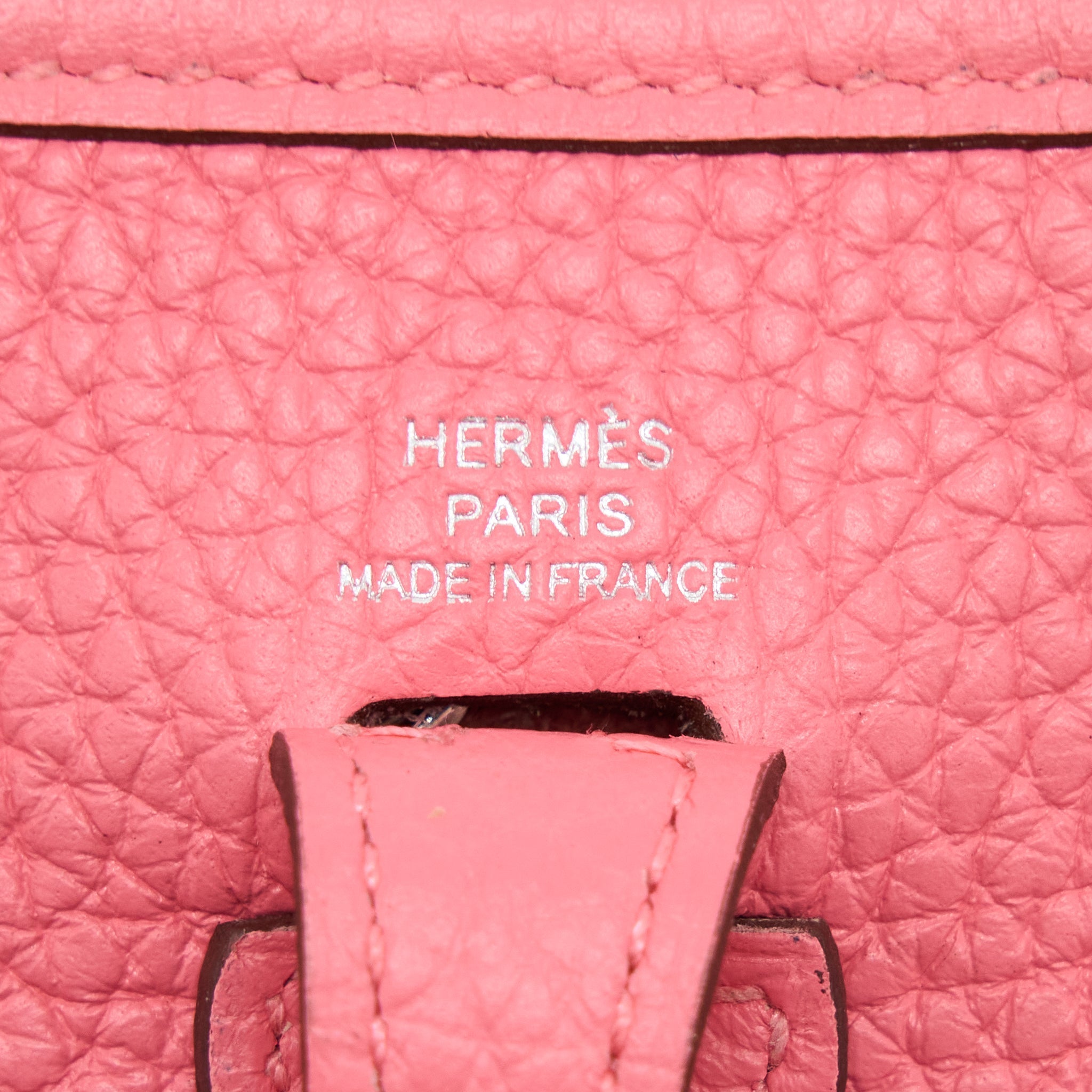 HERMES MINI EVELYNE CLEMENCE ROSE AZALEE SHW