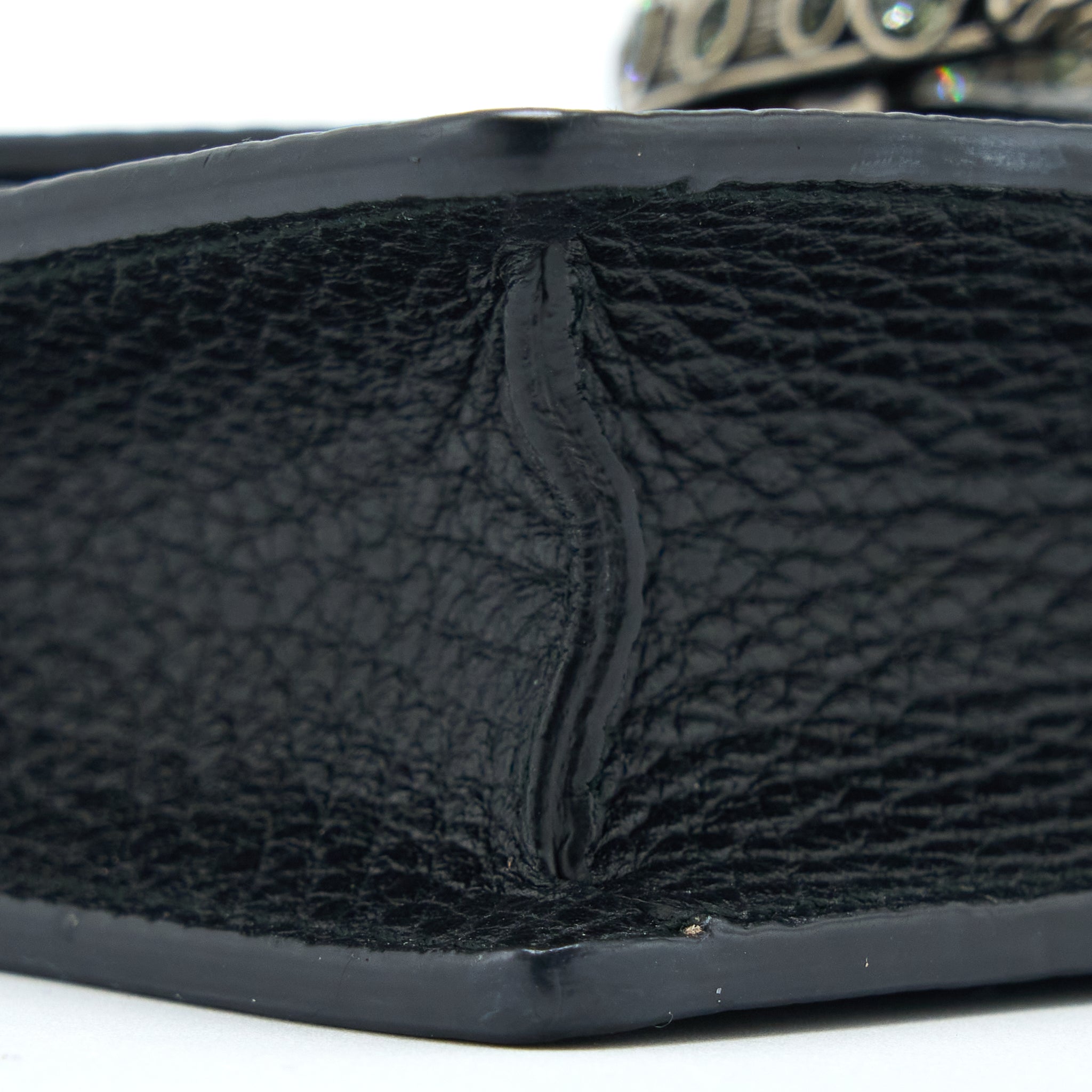 GUCCI SUPER MINI DIONYSUS BAG CALFSKIN BLACK RUTHENIUM HARDWARE