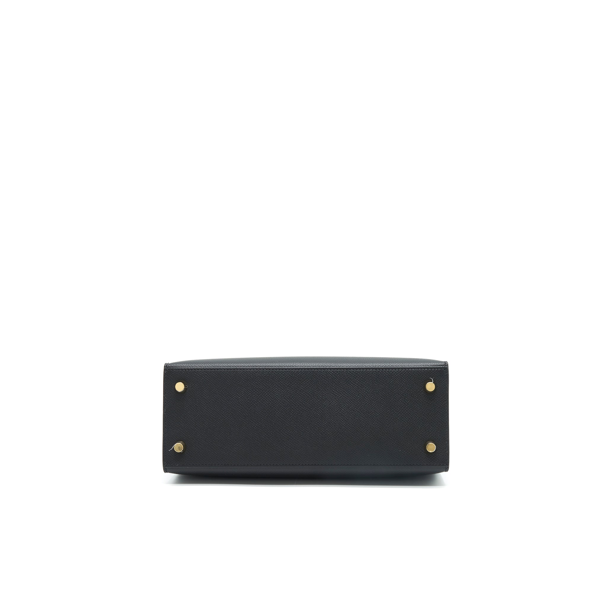 HERMES KELLY SELLIER 25 EPSOM BLACK GHW
