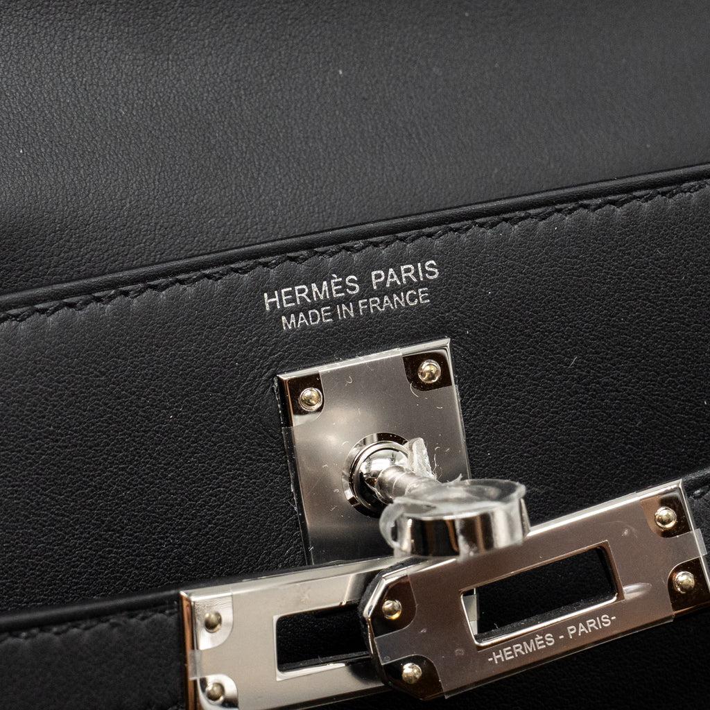 HERMES KELLY DANSE SWIFT BLACK SHW