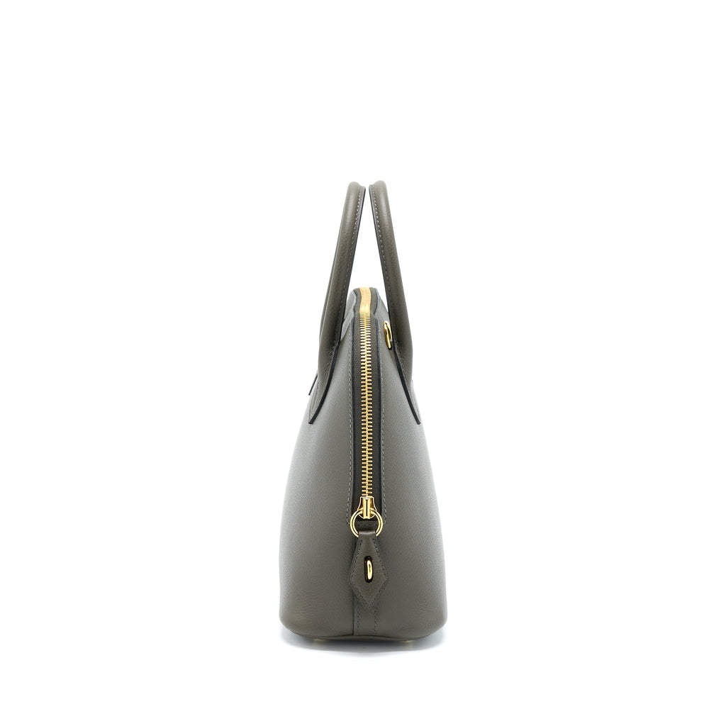 HERMES BOLIDE 25 EVERCOLOR G8 VERT MAQUIS GHW