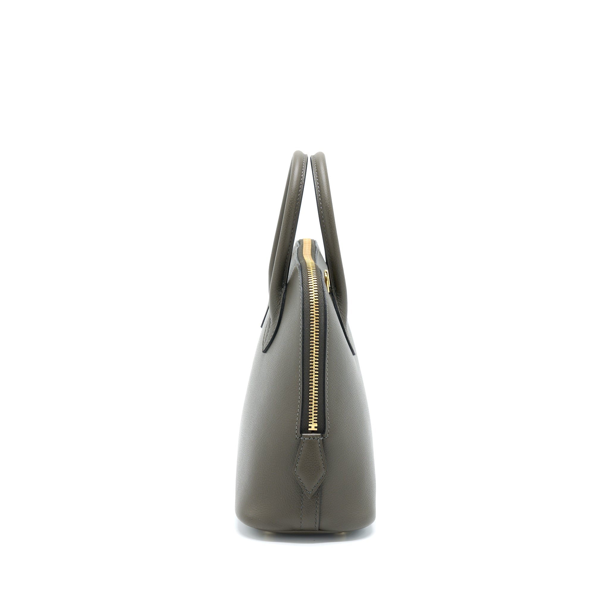 HERMES BOLIDE 25 EVERCOLOR G8 VERT MAQUIS GHW