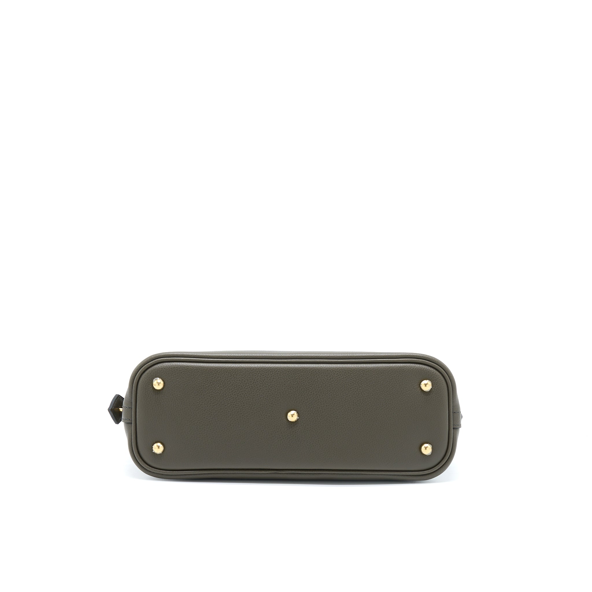 HERMES BOLIDE 25 EVERCOLOR G8 VERT MAQUIS GHW
