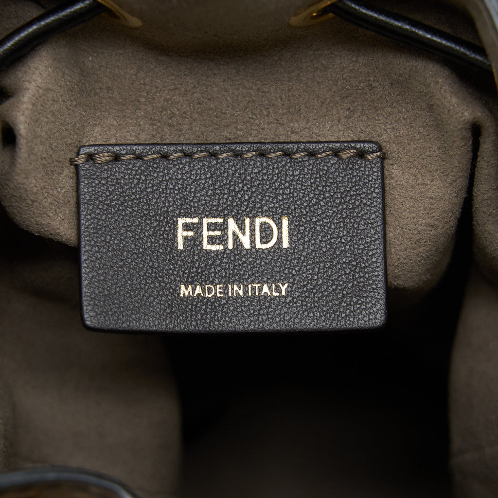 FENDI MON TRESOR MINI BUCKET BAG GHW