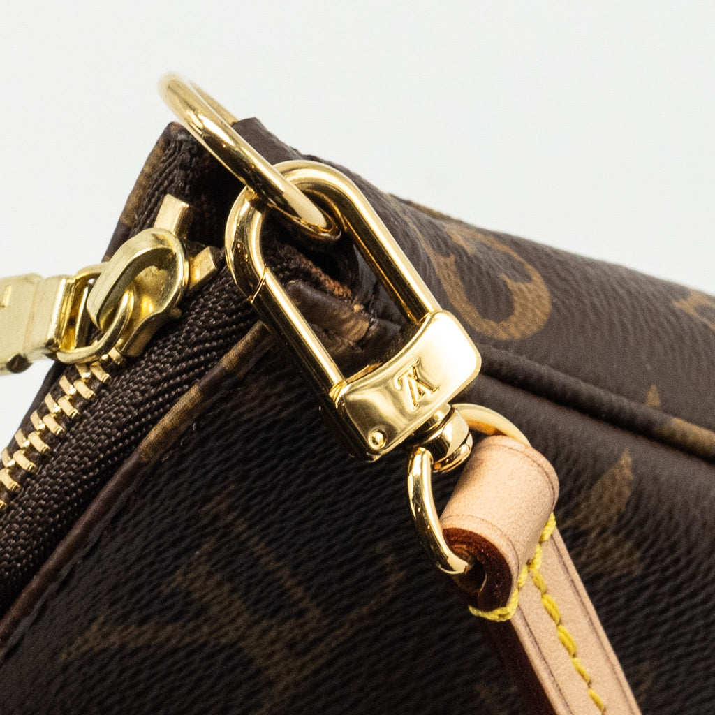 LOUIS VUITTON POCHETTE ACCESSORIES MONOGRAM CANVAS GHW