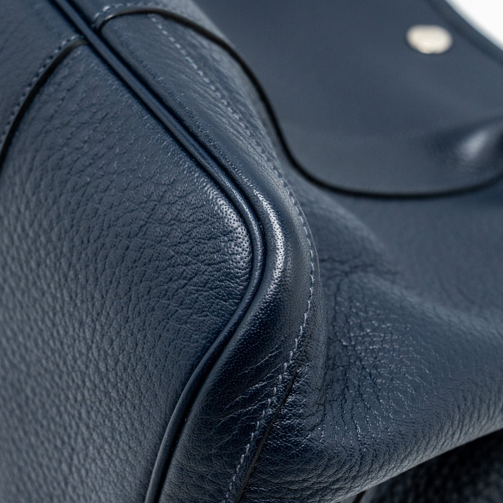 HERMES GARDEN PARTY 36 NEGONDA BLUE INDIGO SHW