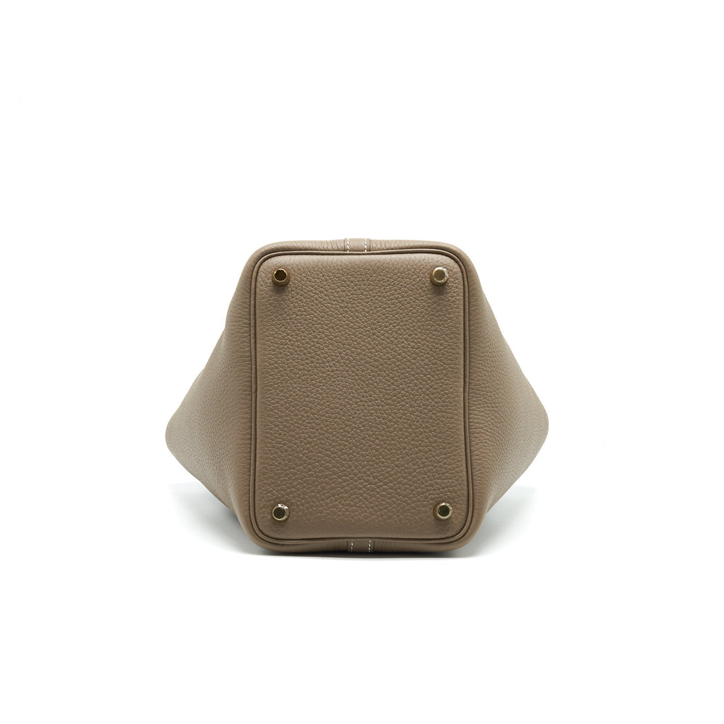 HERMES PICOTIN 18 ETOUPE GHW 2021 RECEIPT