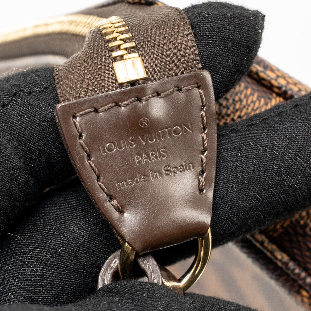 LOUIS VUITTON POCHETTE ACCESSOIRES DAMIER EBENE CANVAS GHW