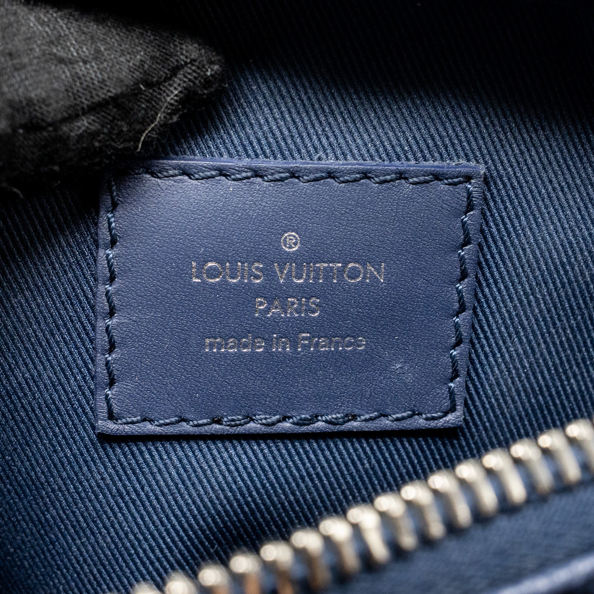 LOUIS VUITTON KEEPALL XS CALFSKIN WATERCOLOUR NAVY SHW