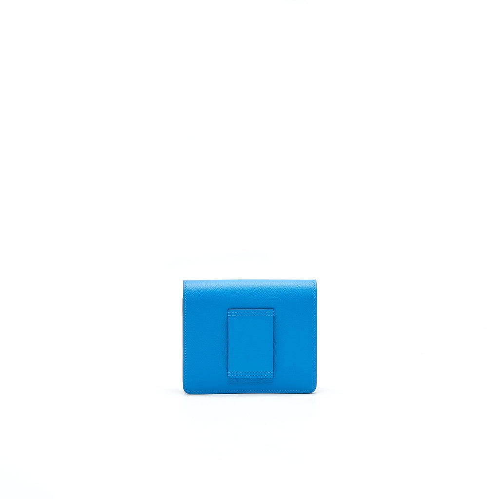 HERMES ROULIS SLIM EVERCOLOR BLUE FRIDA / ROSE MEXICO GHW