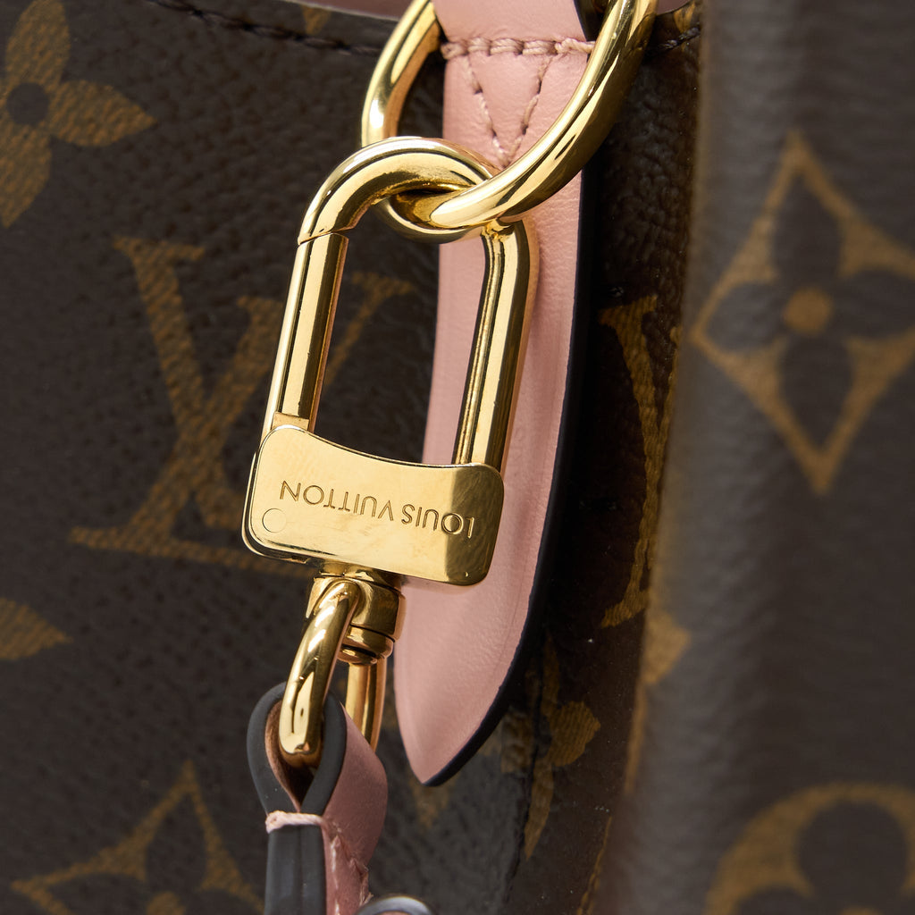 LOUIS VUITTON NEONOE MONOGRAM CANVAS ROSE POUDRE GHW (NEW VERSION)