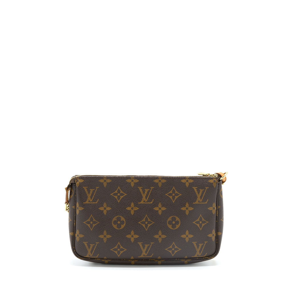 LOUIS VUITTON POCHETTE ACCESSORIES MONOGRAM CANVAS GHW