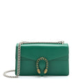 GUCCI SMALL DIONYSUS BAG GREEN MULTICOLOUR HARDWARE
