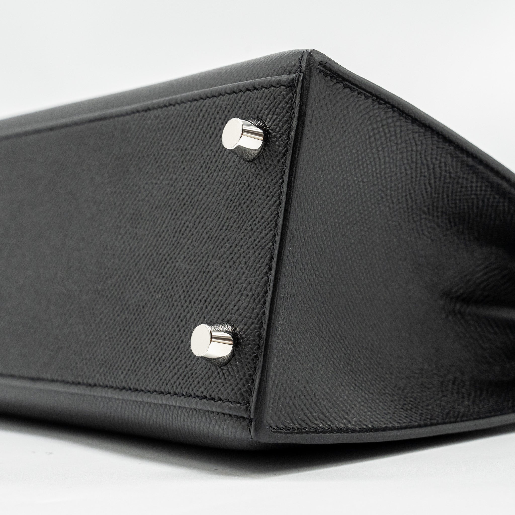 HERMES KELLY 25 EPSOM BLACK SHW