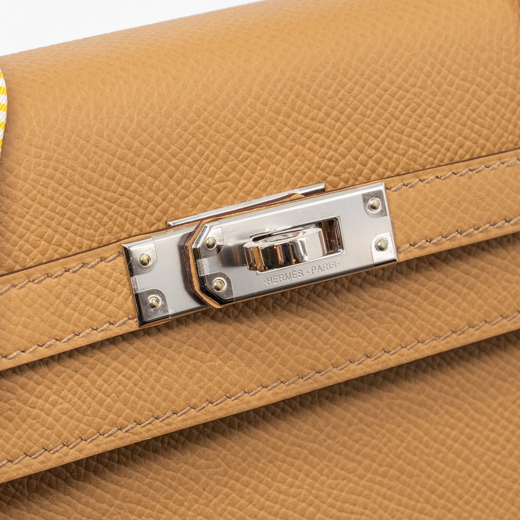 HERMES KELLY 25 EPSOM 4B BISCUIT SHW