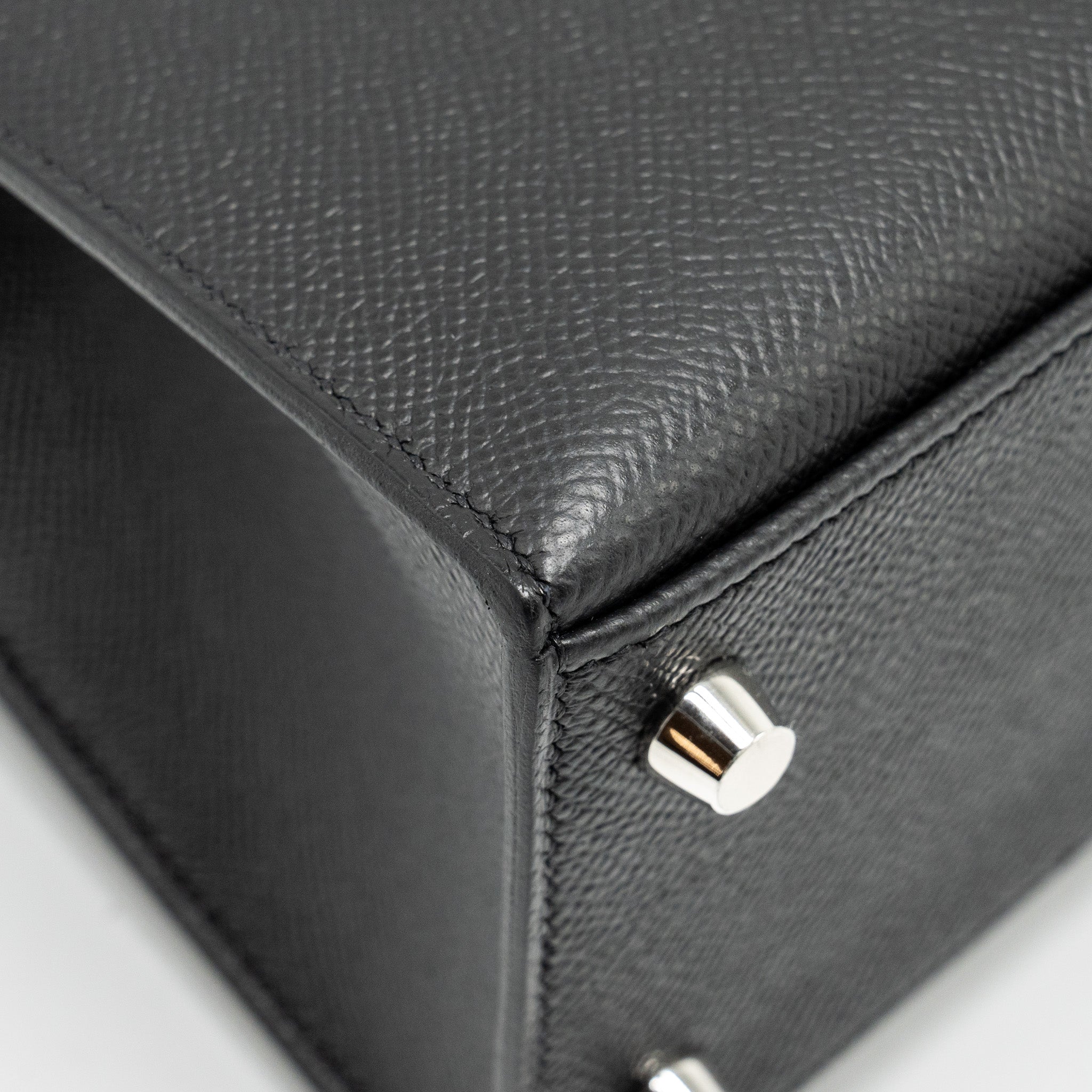 HERMES KELLY 25 EPSOM BLACK SHW