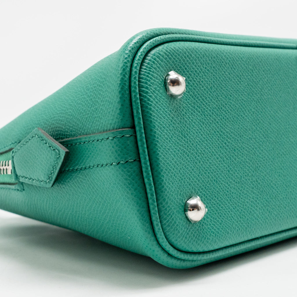 HERMES BOLIDE 1923 25 EPSOM VERT JADE SHW