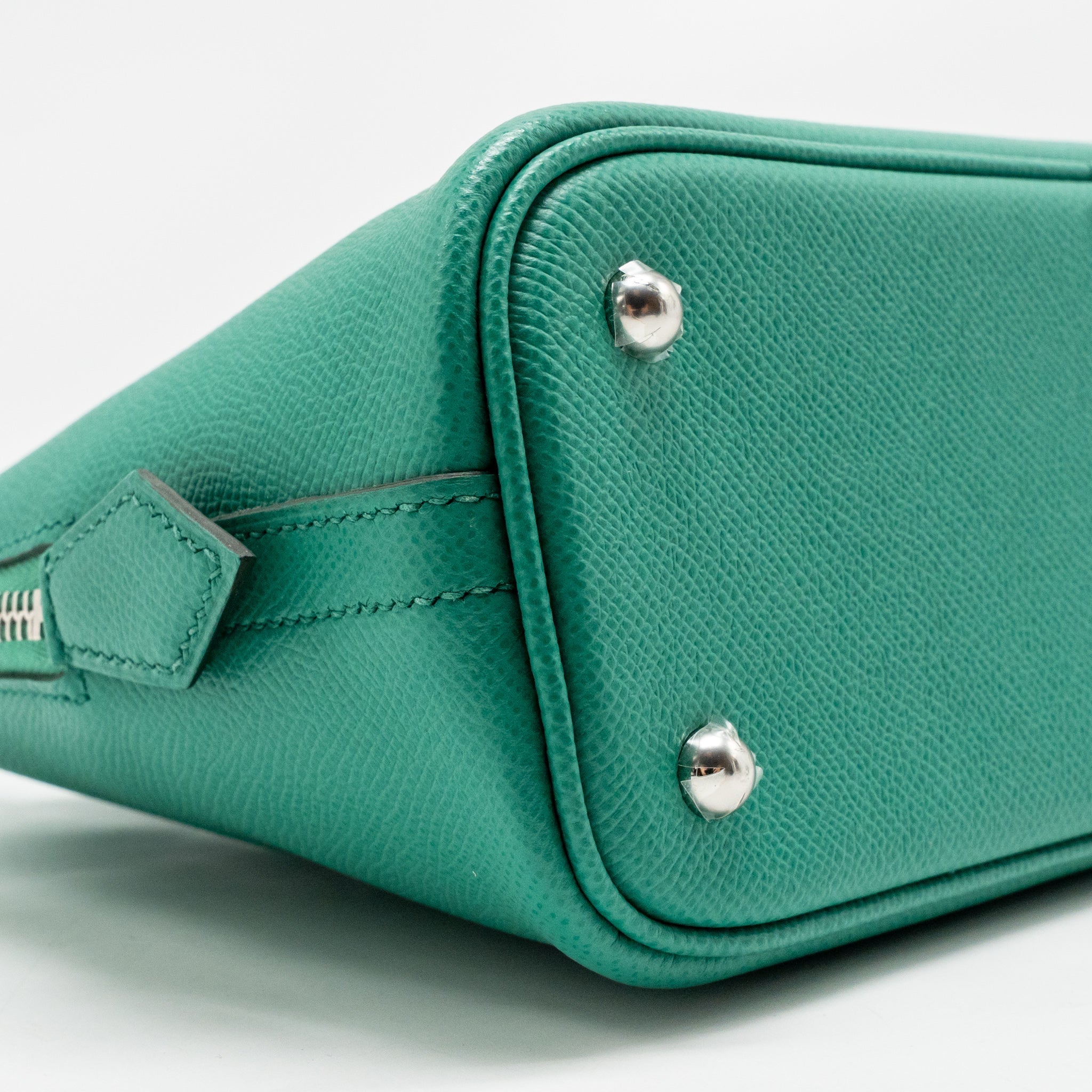 HERMES BOLIDE 1923 25 EPSOM VERT JADE SHW